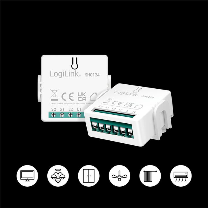 Actual product image LogiLink Smart Home Wi-Fi Switch Module