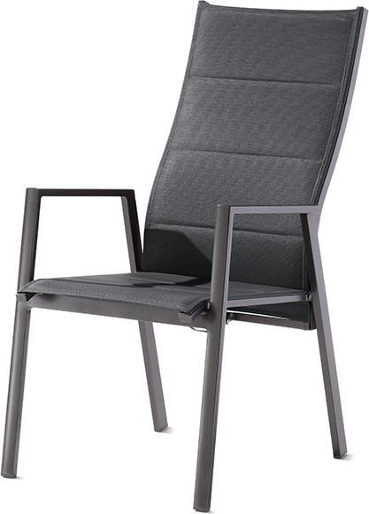Sieger Navaro Verstellbarer Sessel Aluminium/Gepolstert