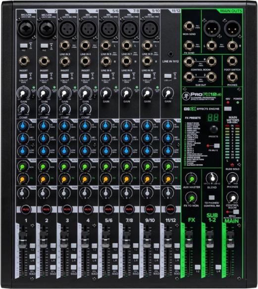 Productafbeelding Mackie ProFX12v3 (Studio en live mixer)