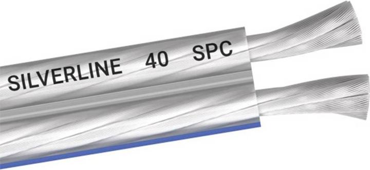 Oehlbach D1C341 Lautsprecherkabel 2 x 4mm² Transparent 1St. (6 m, 4 mm²)