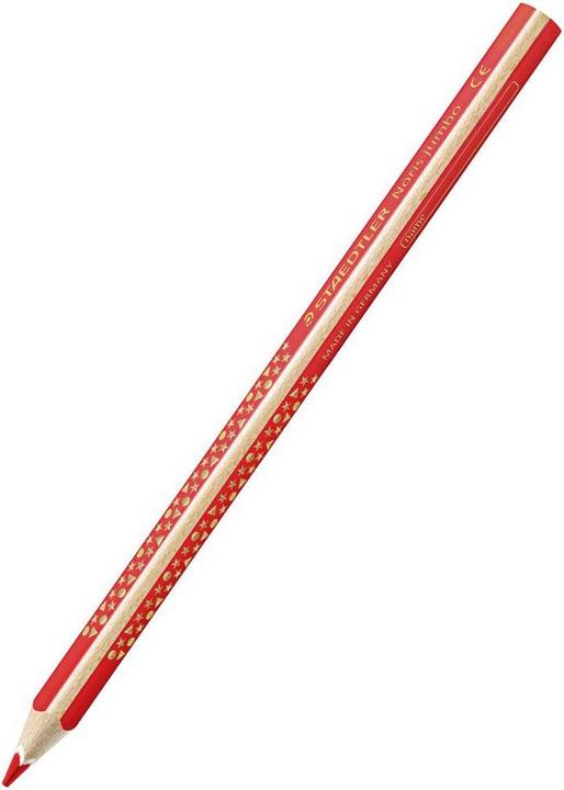 Produktbild Staedtler Noris jumbo Buntstift, 4 mm, sortiert, 112 St. Noris dreikant im Köcher (Mehrfarbig, 1 x)