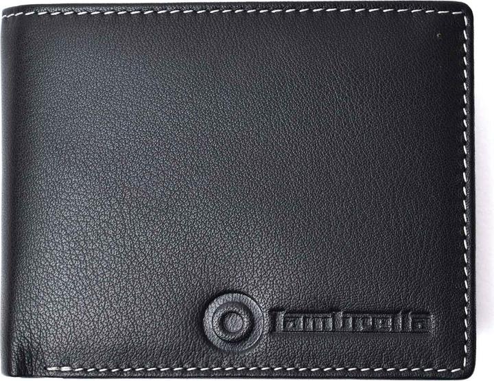 Lambretta Leder Brieftasche Logo