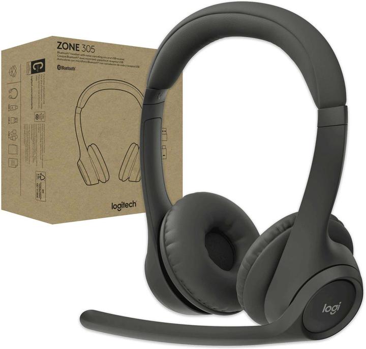 Actual product image Logitech ZONE 305 (Wireless, USB-C)