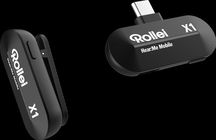 Produktbild Rollei Hear:Me Mobile | USB-C Plug & Play | Mini Lavalier Mikrofon