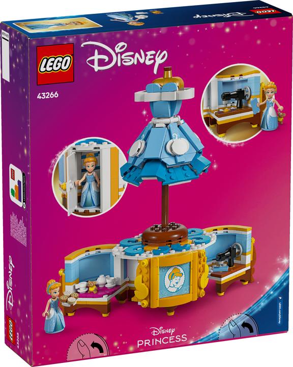 Actual product image LEGO Cinderella's dress (43266, LEGO Disney)