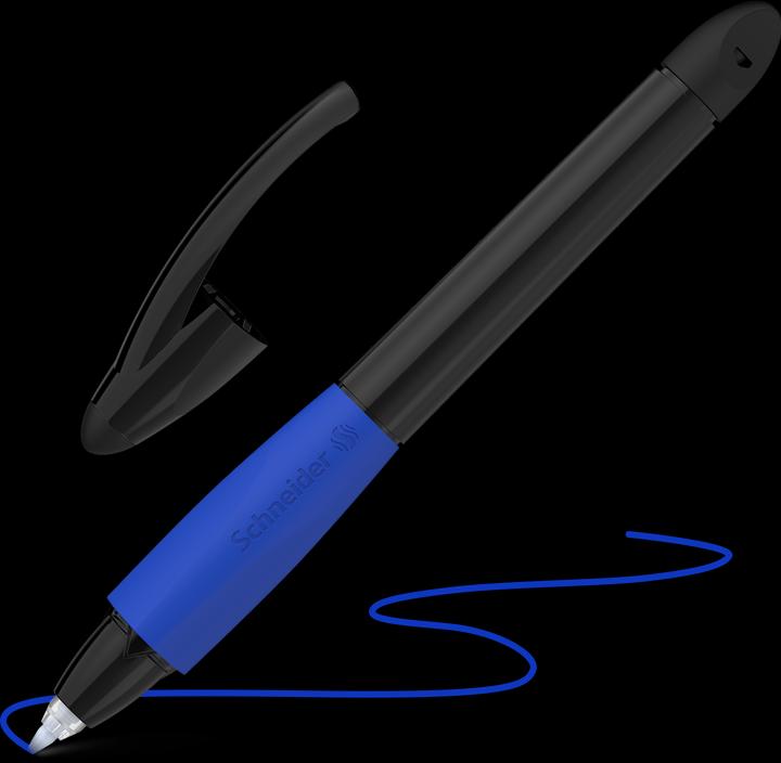 Actual product image Schneider Rollerball (refillable) Base Ball (Black/Blue, 1 x)