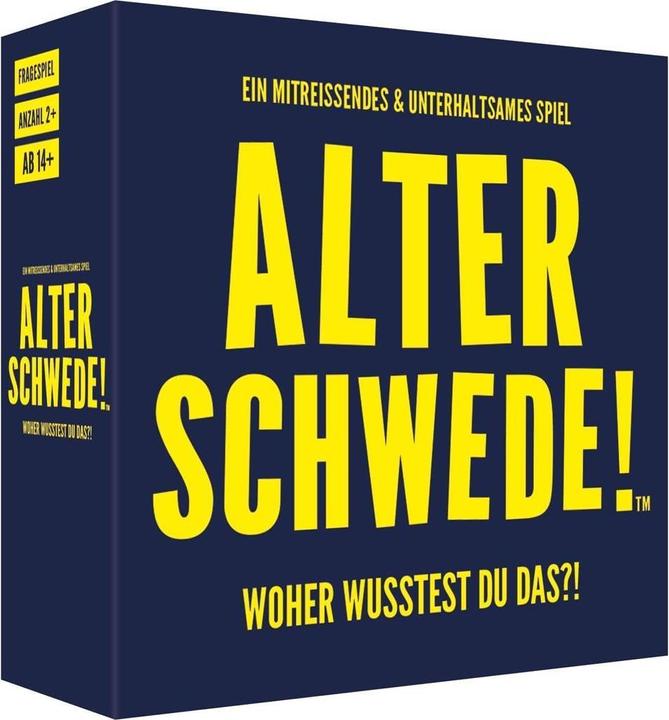 Produktbild Alter Schwede (Deutsch)