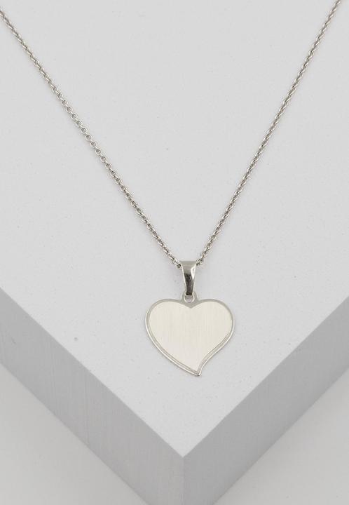 Immagine prodotto Muau Piastra d'incisione cuore (Oro bianco 750)