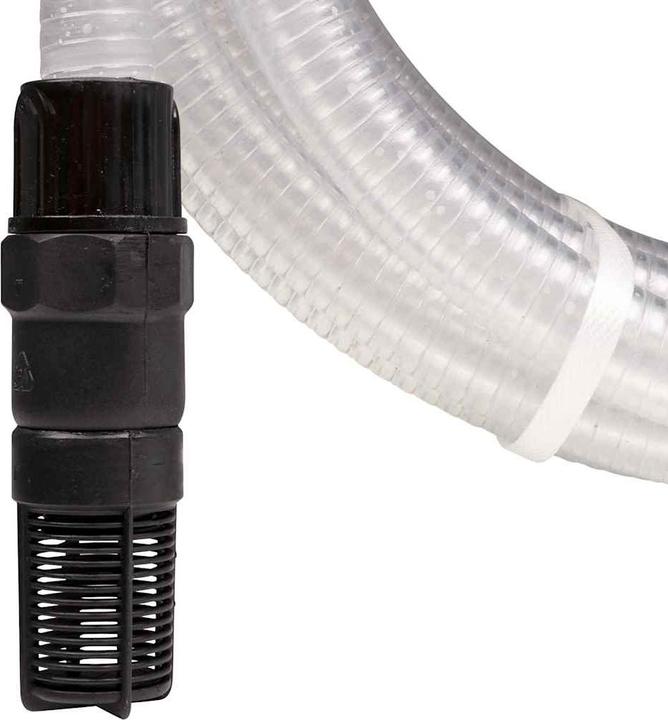 Actual product image VidaXL Saugschlauch mit PVC-Anschlüssen Transparent 1" 10 m PVC Schlauch (10 m, 26 mm)
