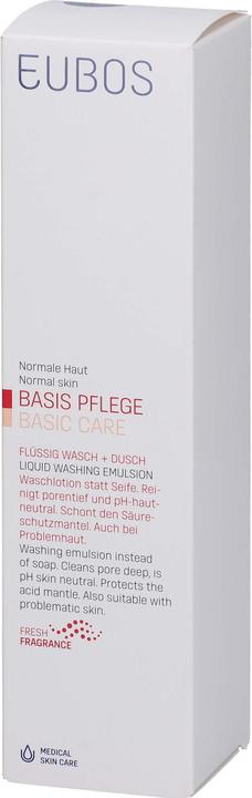 Actual product image Eubos liquid and shower red (400 ml)