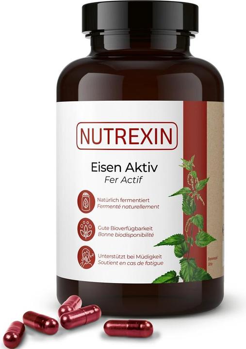 Nutrexin Eisen Aktiv (240 Stück, Kapseln, 172 g)