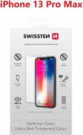 Actual product image Swissten Tempered Glass (1 Piece, Apple iPhone 13 Pro Max)