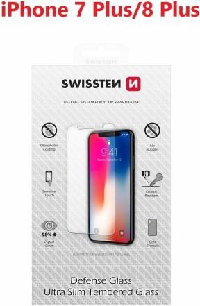 Actual product image Swissten Tempered Glass for iPhone 7/8 Plus (Apple iPhone 8 Plus, Apple iPhone 7 Plus)