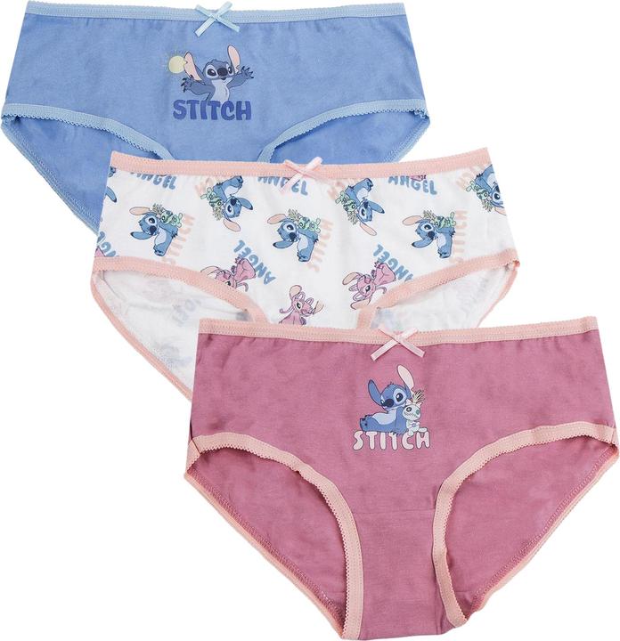 Produktbild Disney Girl's Underwear Set 3 Pieces Stitch (128)