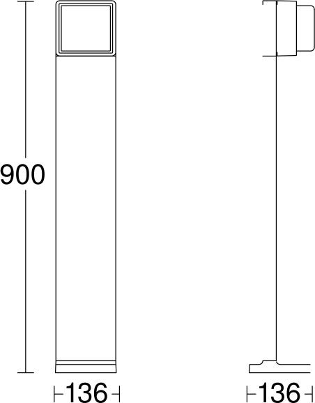 Actual product image Steinel GL 85 C 900 without motion detector
