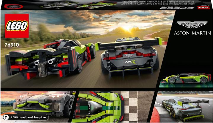 Produktbild LEGO Aston Martin Valkyrie AMR Pro & Aston Martin Vantage GT3 (76910, LEGO Speed Champions)