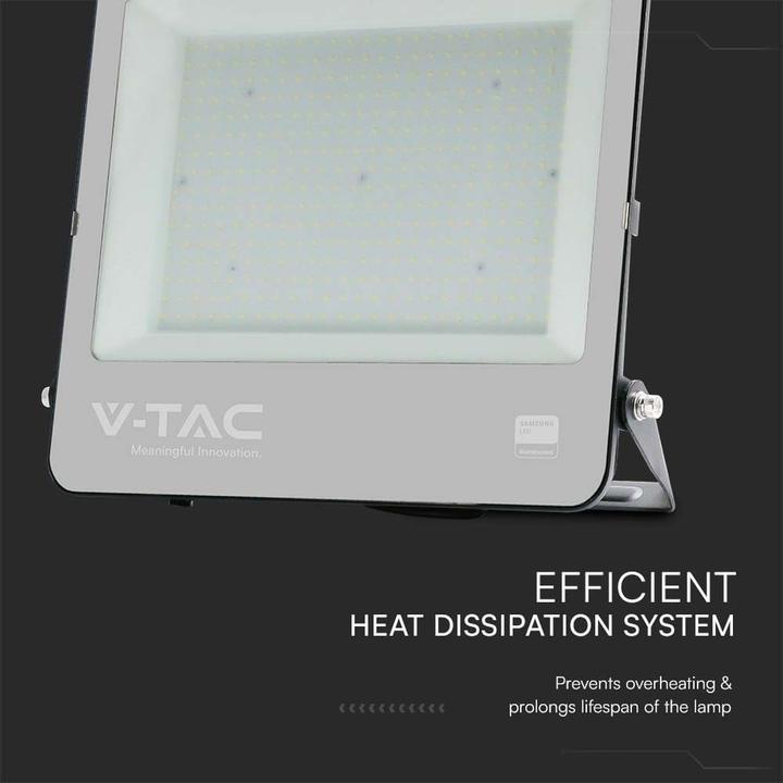 Actual product image V-TAC LED-Fluter, VT-44201, EEK: D, 300 W, 27000 lm, 6500 K, IP65 (27000 lm, IP65)
