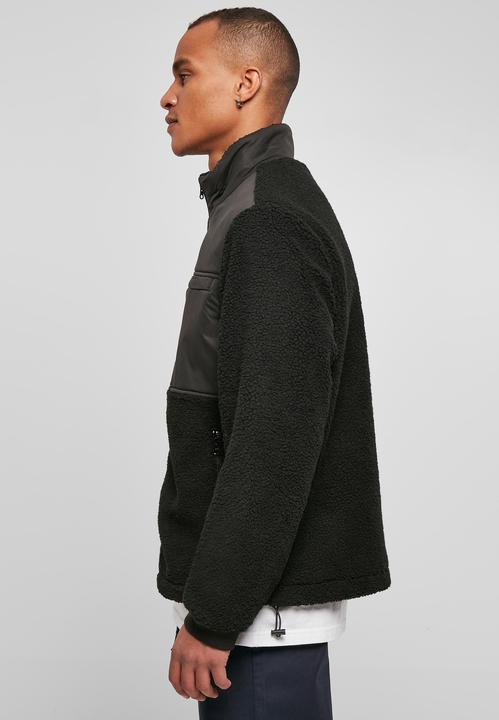 Immagine prodotto Urban Classics Giacca Sherpa con toppe (XXL)