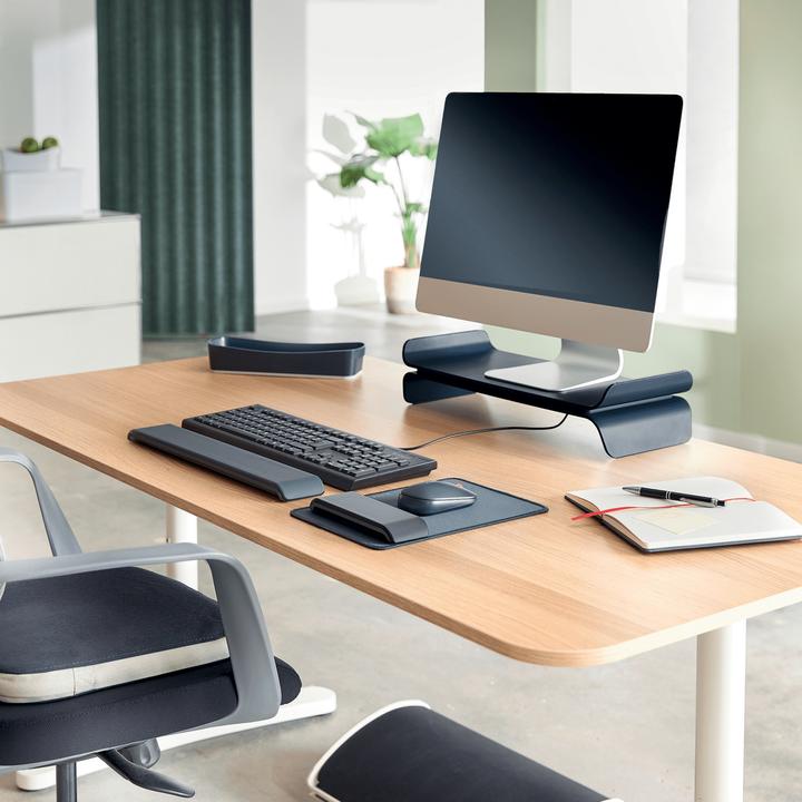 Productafbeelding Leitz Zitkussen + Active Balance stof fluweelgr. (37 x 6 x 36,5 cm)
