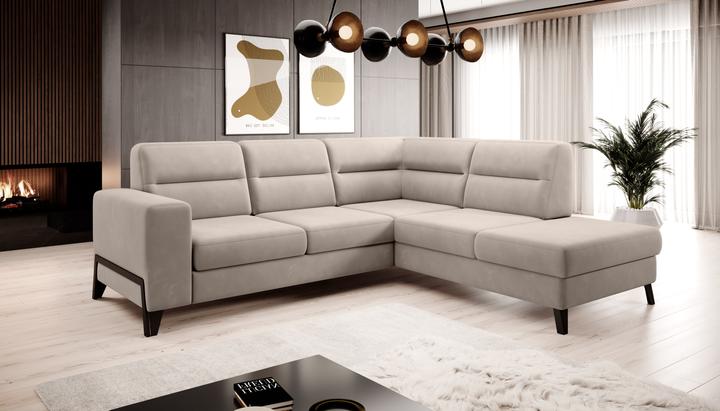 Actual product image ELTAP Cassara (Corner sofa, 4-seater, Sofa bed)
