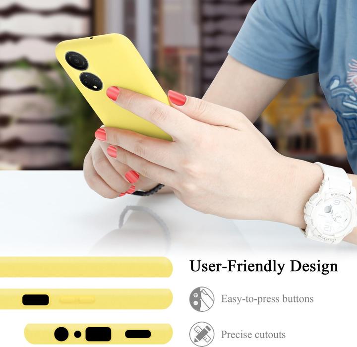 Image du produit Cadorabo TPU Liquid Silicone Case Housse pour Honor X7 (Honor X7)