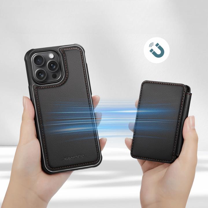 Immagine prodotto Cover-Discount iPhone 16 Pro - Cover posteriore 2-in-1 con supporto per carta di credito (Apple iPhone 16 Pro)