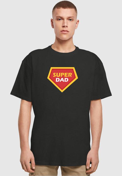 Actual product image Merchcode Fathers Day - Super dad Heavy Oversize Tee - 113033 (XS)