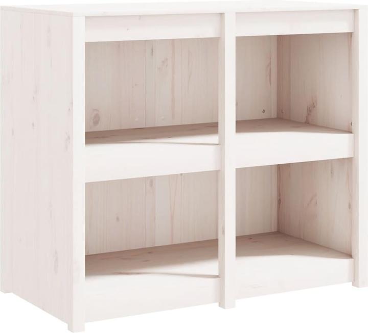 Produktbild VidaXL Outdoor-Küchenschränke 3 Stk. Weiss Massivholz