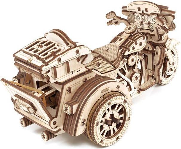 Image du produit Eco Wood Art Kit de maquette 3D en bois - Moto trike
