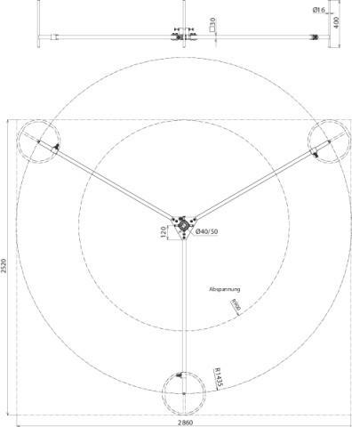 Immagine prodotto Dehn + Söhne Treppiede pieghevole Dehn+Söhne DBS KB D40 #105201 (Metallo)