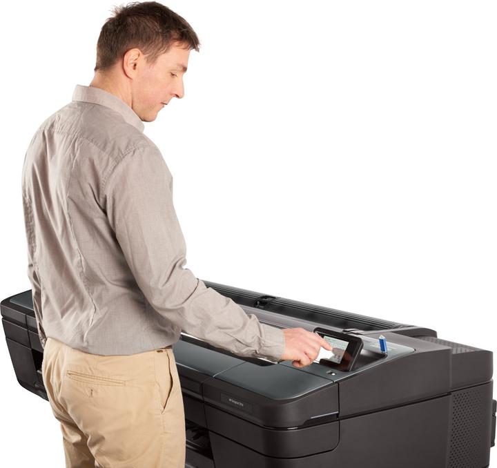 Actual product image HP Z9+DR PS, 44" DesignJet (Thermal printing, Black and white)