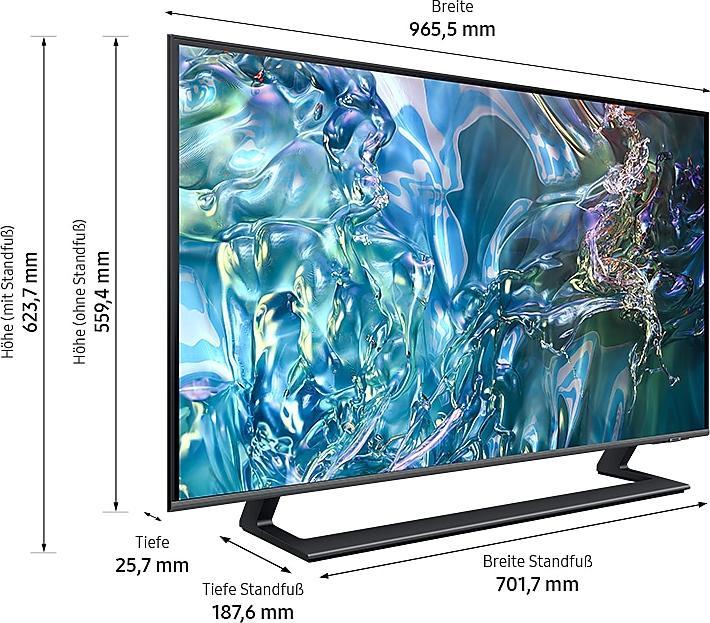 Produktbild Samsung TV GQ43Q74DAUXZG 43 Zoll, QLED 4K (43", QLED, 4K, 2024)
