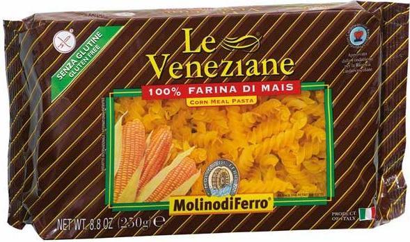 Produktbild Le Veneziane Teigwaren Eliche Rigate aus Mais glutenfrei (250 g)