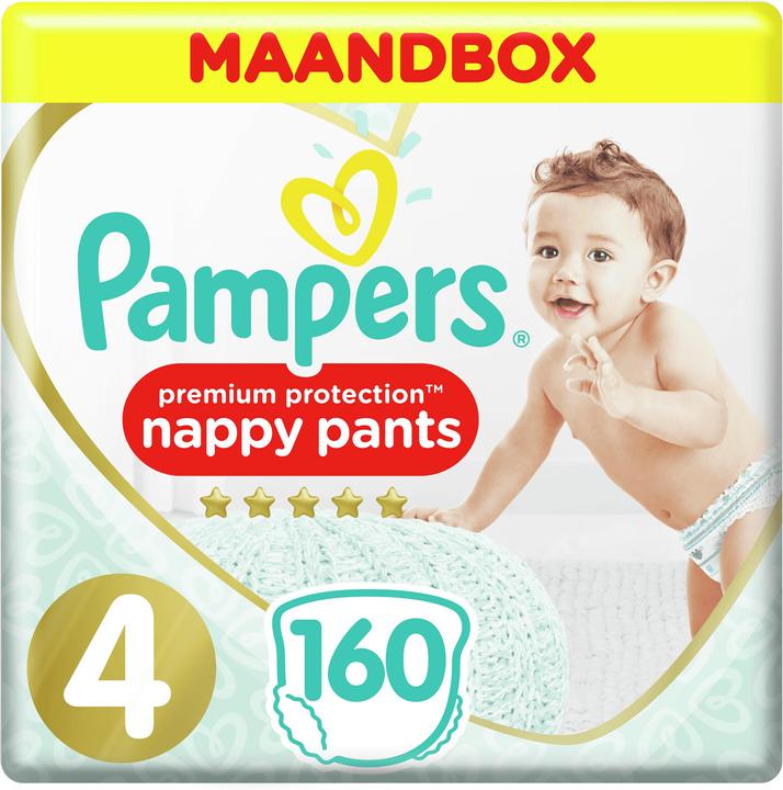 Produktbild Pampers Premium Protection Pants (Gr. 4, Monatsbox, 160 Stück)