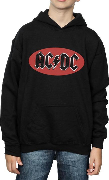 Immagine prodotto AC/DC Red Circle Logo Felpa con Cappuccio Ragazzi (128)