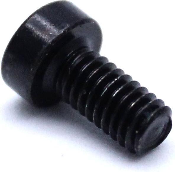 Fox Fastener, Standard (Metric): Thin Head SHCS (M4 x.7, x 8mm) Black Zinc SH (4 mm, 8 mm)
