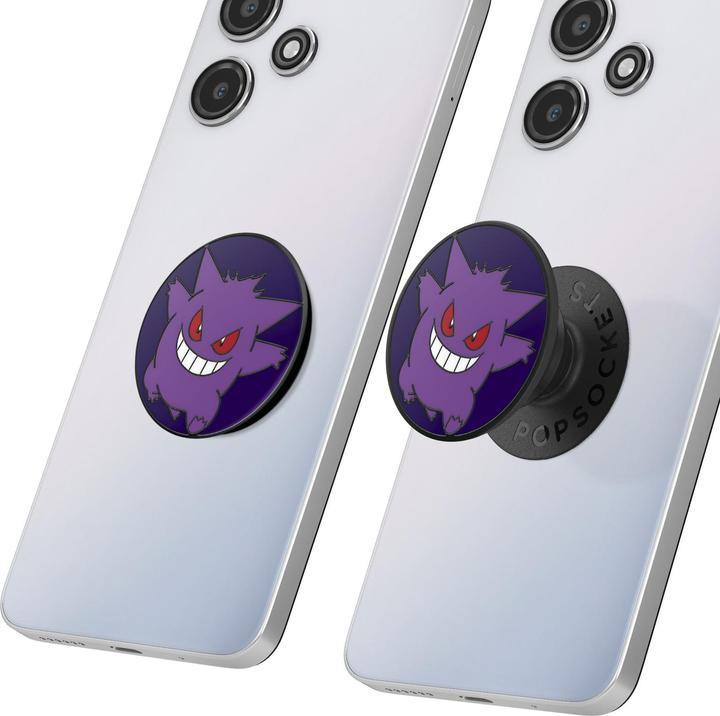 Actual product image PopSockets PopGrip Premium Enamel Glow In the Dark Gengar