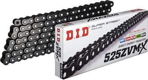 D.I.D 525ZVM-X(BK&BK)