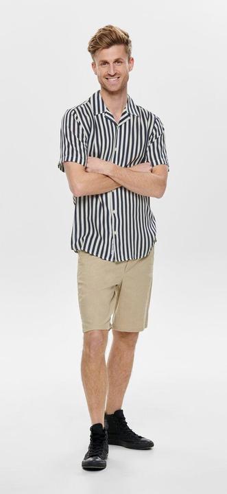 Immagine prodotto Only & Sons Camicia a maniche corte a righe (XS)
