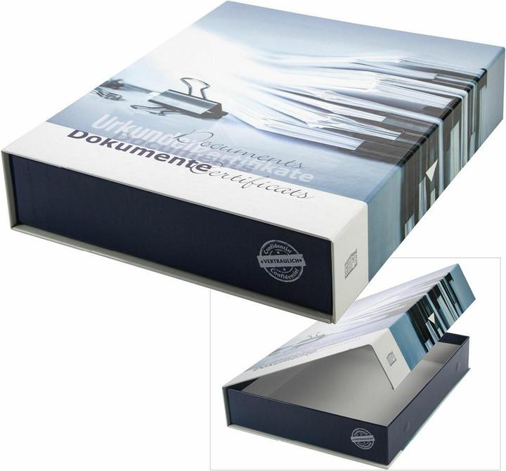 Safe Dokumentenbox fr Dokumente und Urkunden