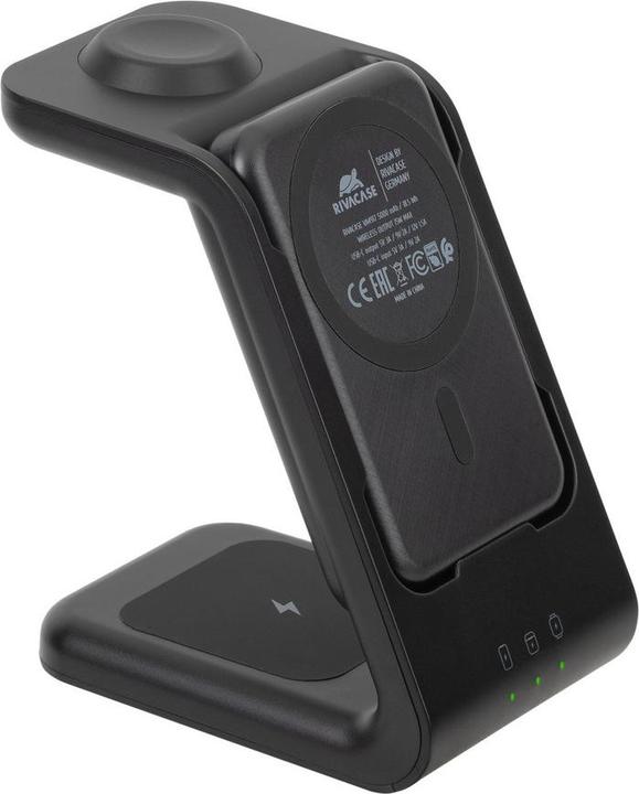Rivacase VA4917 Chargeur sans fil Qi 15W avec batterie externe avec QC/PD 5000mAh Quick Charge Functi (15 W)