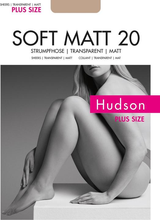 Actual product image Hudson Soft Matt 20 Plus Size (20 DEN, 47 - 49)