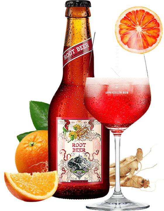 Produktbild Appenzeller Bier Root Beer (6 x 33 cl)