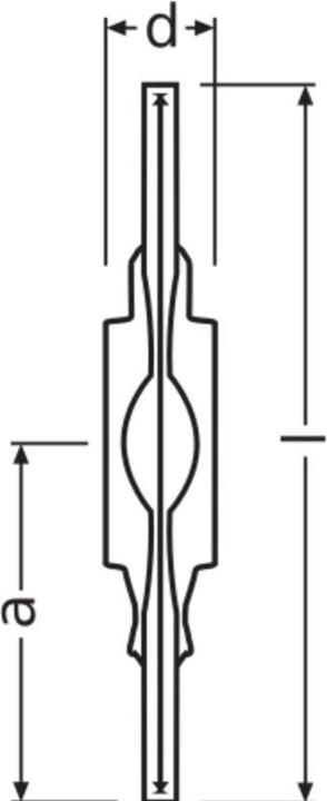Actual product image Osram Powerstar lamp (R7s, 70 W, 6100 lm, 1 x, G)