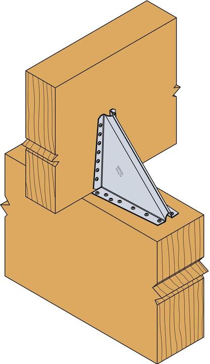 Actual product image Simpson Sst cleats (Angle connector, 1 pcs.)