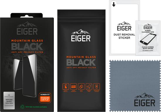 Image du produit Eiger Mountain Glass Black (1 pièce(s), Samsung Galaxy S23+)