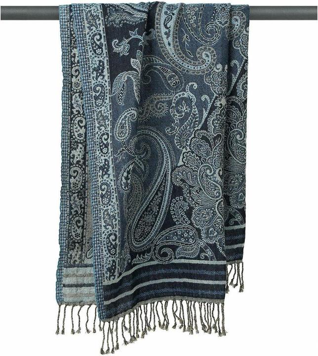Image du produit Loberon Écharpe Eloas bleu