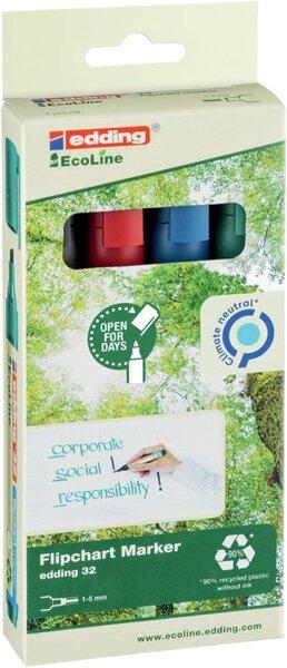 Actual product image Edding Flipchart 32 (Multicoloured, 5 mm, 4 x)