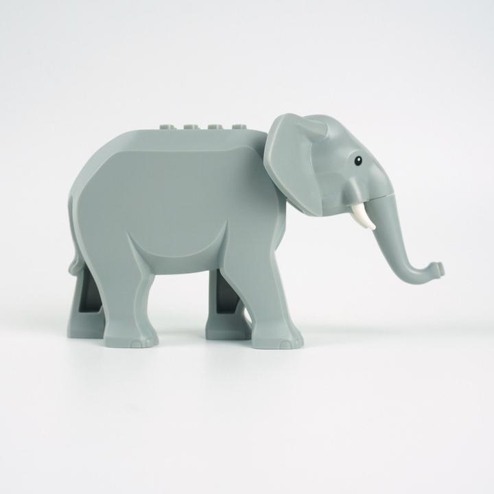 Immagine prodotto LEGO Animali dello zoo Elefante - Set di 2 zanne corte e lunghe - NUOVO! Quantità 2x