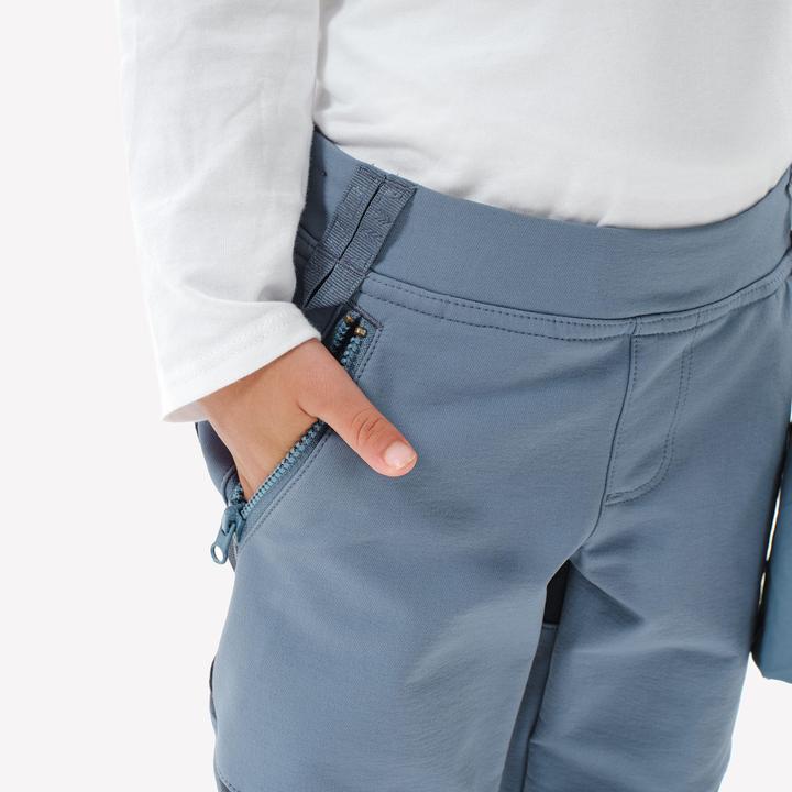 Actual product image Quechua Kids' Softshell Hiking Pants MH900 - 2-6 years (122)